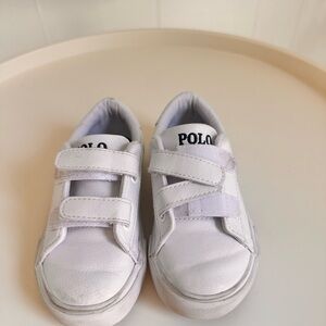 Polo by Ralph Lauren Kids White Sneakers
